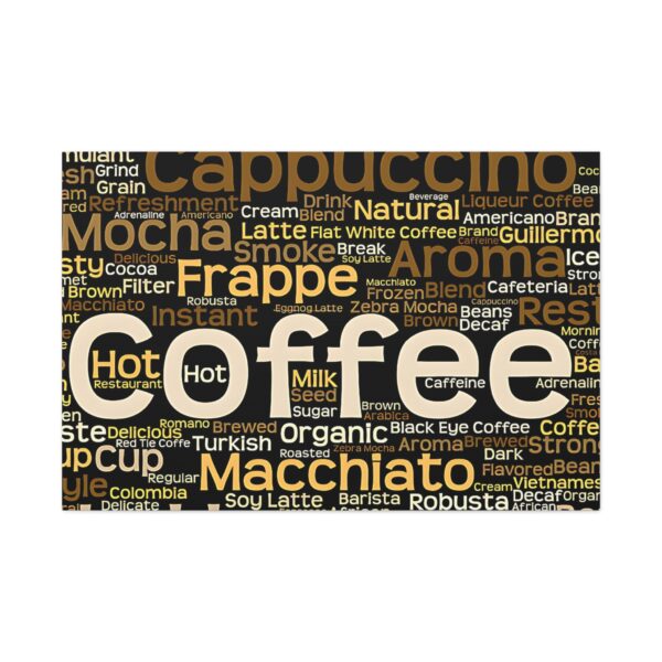 Coffee Lovers Canvas Wall Art, Coffee Decor, Kitchen Wall Art, Coffee Shop Decor - Image 9