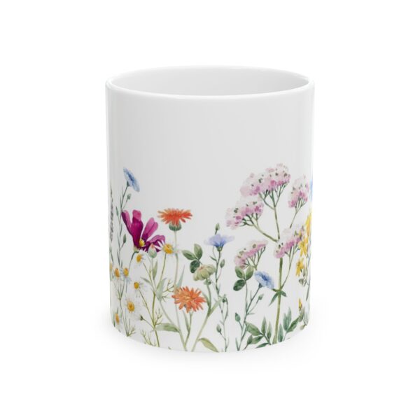 Floral Ceramic Mug, Coffee Cup, Tea Mug, Gift for Her