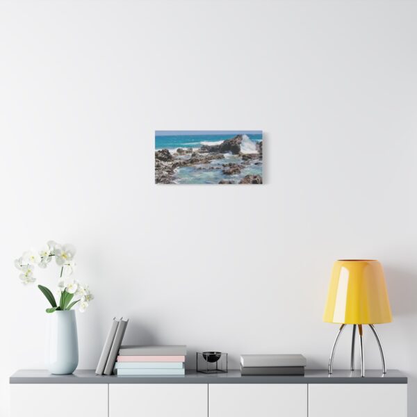 Ocean Wave Canvas Art | Stretched Wall Decor, Coastal Home Decor, Beach Wall Art, Nautical Gift, Seascape Print - Image 8