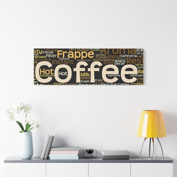 Copy of Coffee Lovers Matte Canvas Wall Art, Coffee Decor, Kitchen Wall Art, Coffee Shop Decor, Gifts for Baristas, Home Cafe Decoration - Image 36