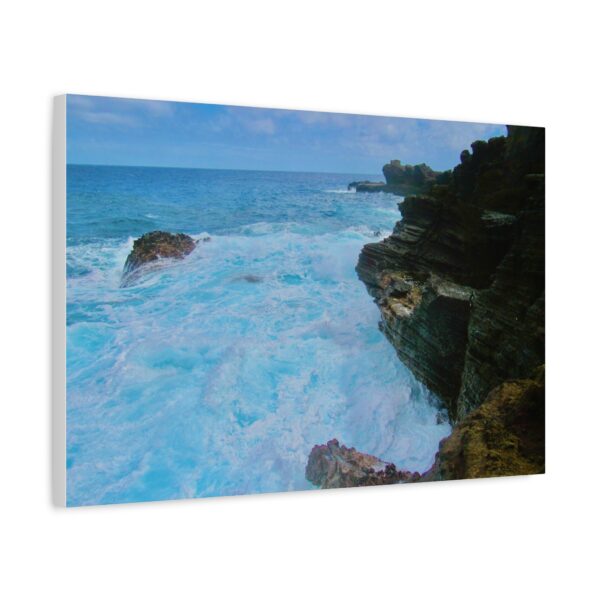Ocean Waves Matte Canvas Art, Coastal Home Decor, Beach Wall Art, Seascape Print, Nautical Gift - Image 10