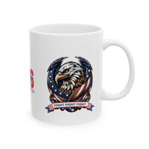 Freedom-Themed Ceramic Mug - Celebrate Independence with 1776 Design, Coffee Mug