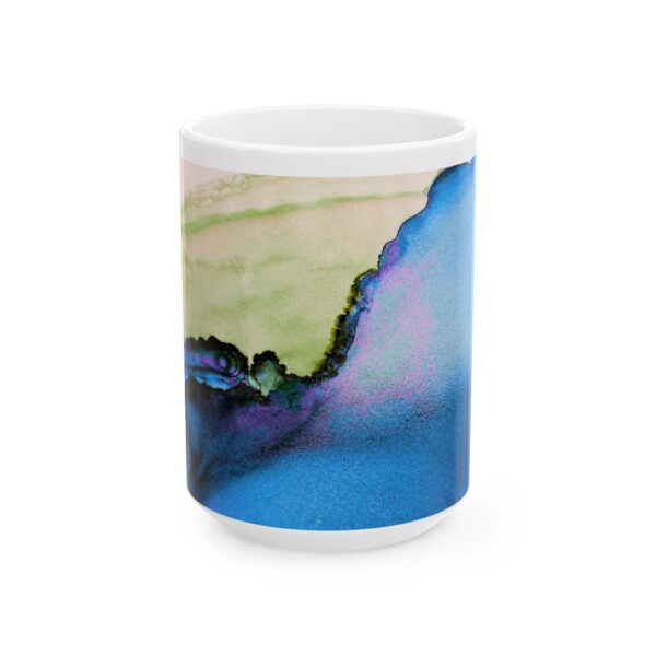 Watercolor Ceramic Mug, Artistic Drinkware, Unique Gift, Home Decor - Image 5