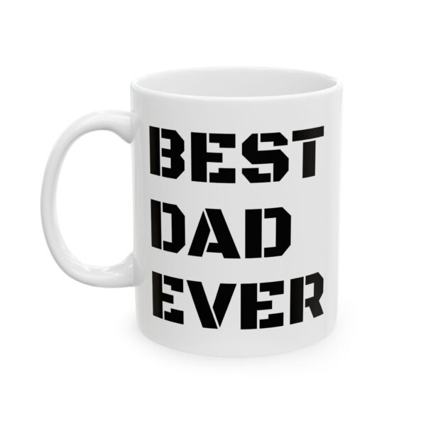 Greatest Dad Ceramic Mug - Coffee Lover Gift for Dads