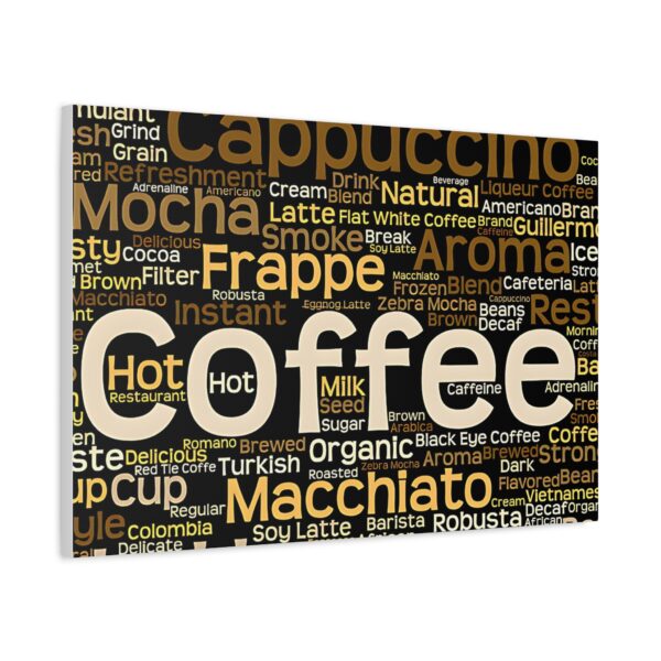 Coffee Lovers Wall Art, Coffee Decor, Matte Canvas Print, Kitchen Decor, Barista - Image 32