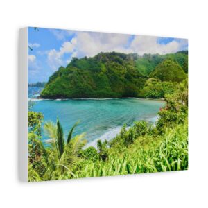 Scenic Nature Canvas Print, Wall Art for Home Decor, Beach Vibes, Tropical Landscape, Perfect Gift for Nature Lovers, Housewarming Art