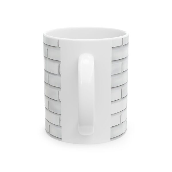 Chic Brick Texture Ceramic Mug | Perfect for Home, Coffee Lover - Image 2
