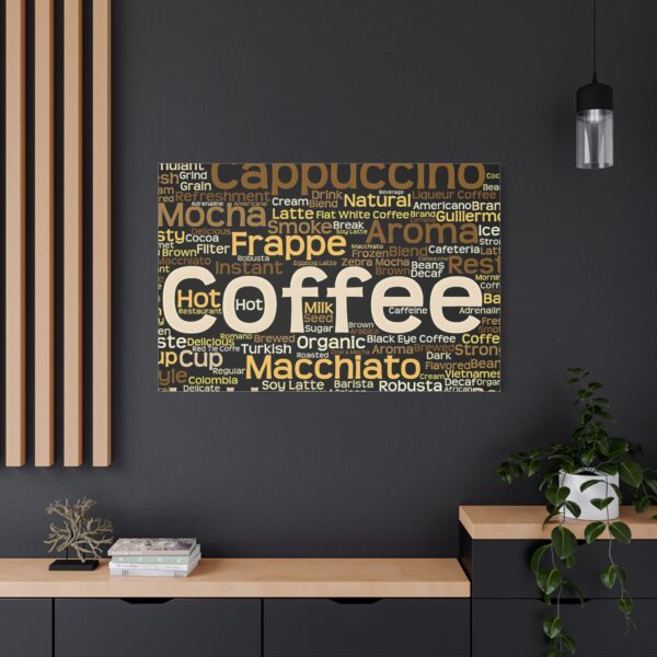 Coffee Lovers Canvas Wall Art, Coffee Decor, Kitchen Wall Art, Coffee Shop Decor - Image 12
