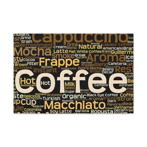 Coffee Lovers Wall Art, Coffee Decor, Matte Canvas Print, Kitchen Decor, Barista - Image 19