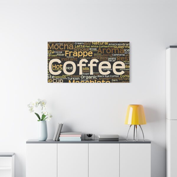 Coffee Lovers Canvas Wall Art, Coffee Decor, Kitchen Wall Art, Coffee Shop Decor - Image 7