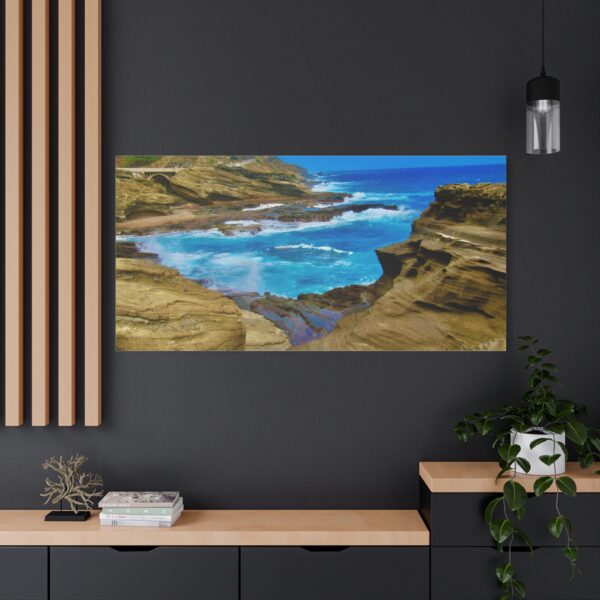 Coastal Landscape Canvas Print, Ocean Decor, Beach Wall Art, Home Decor, Coastal Vibes, Nature Photography - Image 5