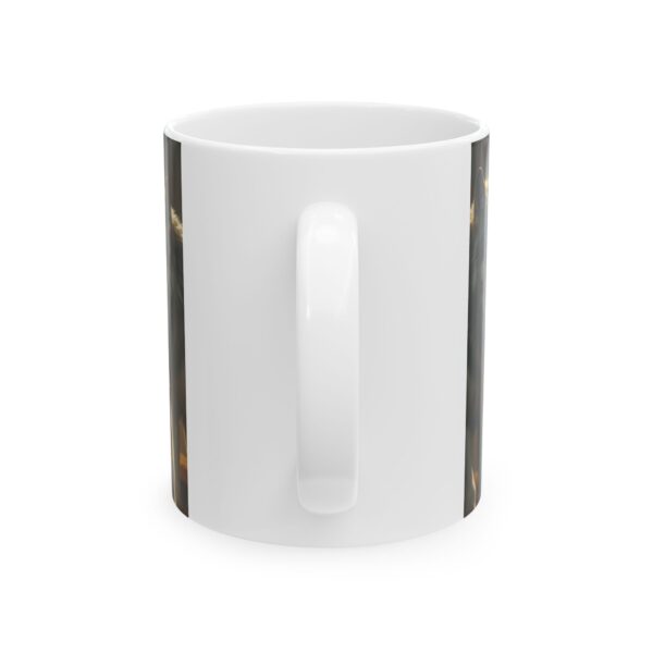 Mug with Jesus Holding Baby Lamb Design - Image 2