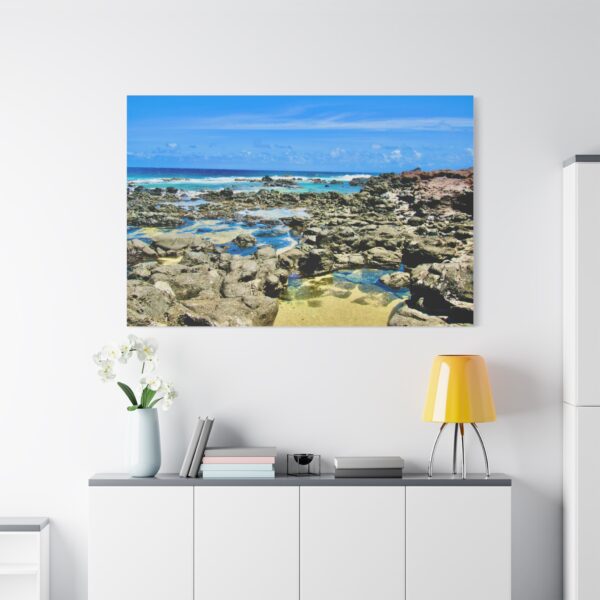 Ocean Serenity Canvas Art Print, Coastal Wall Decor for Beach Lovers, Nautical Home Decor, Gift for Ocean Enthusiasts, Beach House Wall Art - Image 2