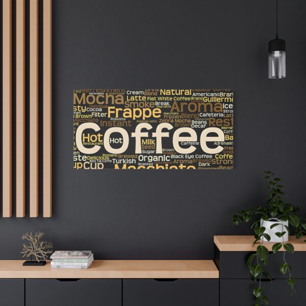 Coffee Lovers Canvas Wall Art, Coffee Decor, Kitchen Wall Art, Coffee Shop Decor - Image 8