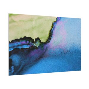 Stretched Canvas Art Print, Colorful Abstract Wall Decor, Home Office Art, Modern Decor, Thoughtful Gift for Art Lovers