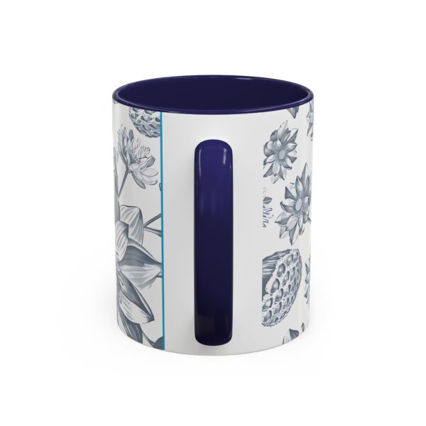 Floral Accent Coffee Mug - Elegant Cup for Home Decor, Gift for Garden Lovers - Image 4
