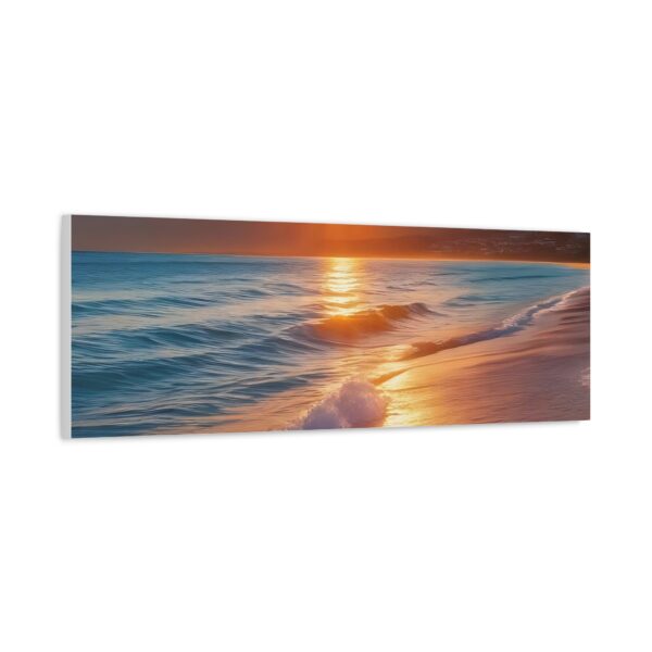 Canvas Wall Art - Serene Beach Sunset, Ocean Decor for Home, Nature Lovers Gift - Image 26
