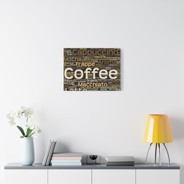 Coffee Lovers Wall Art, Coffee Decor, Matte Canvas Print, Kitchen Decor, Barista - Image 24