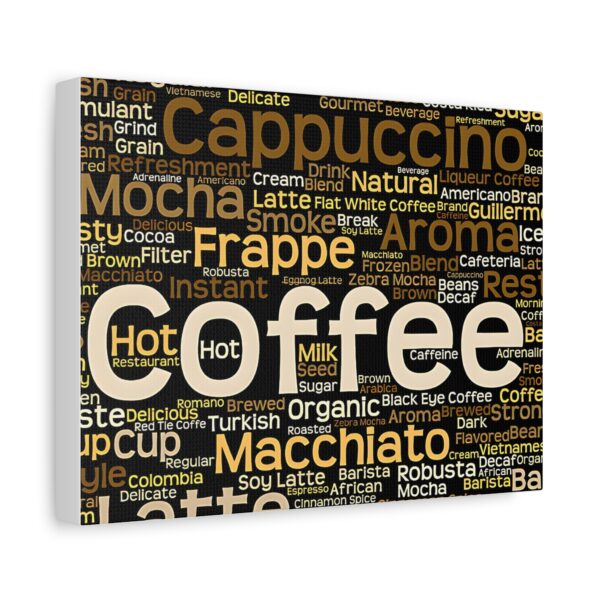 Copy of Coffee Lovers Matte Canvas Wall Art, Coffee Decor, Kitchen Wall Art, Coffee Shop Decor, Gifts for Baristas, Home Cafe Decoration