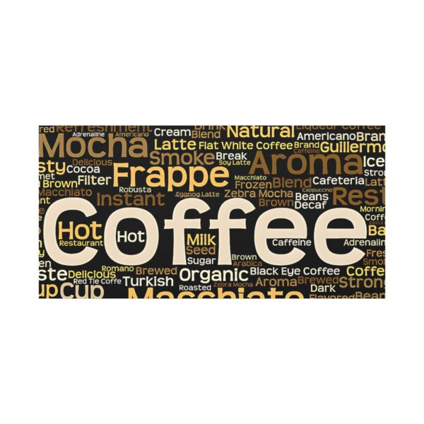 Coffee Lovers Canvas Wall Art, Coffee Decor, Kitchen Wall Art, Coffee Shop Decor - Image 17