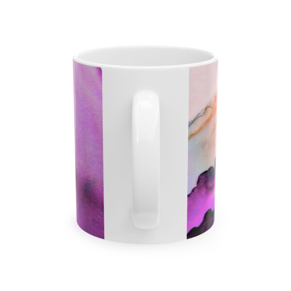 Vibrant Art Ceramic Mug Colorful Coffee Cup, Gift Idea for Art Lover, Home Decor - Image 2
