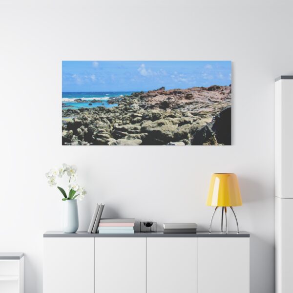 Stretched Canvas Print of Serene Coastal Landscape, Beach Wall Art, Nautical Home Décor, Ocean Lover Gift, Ocean Inspired Decoration - Image 40
