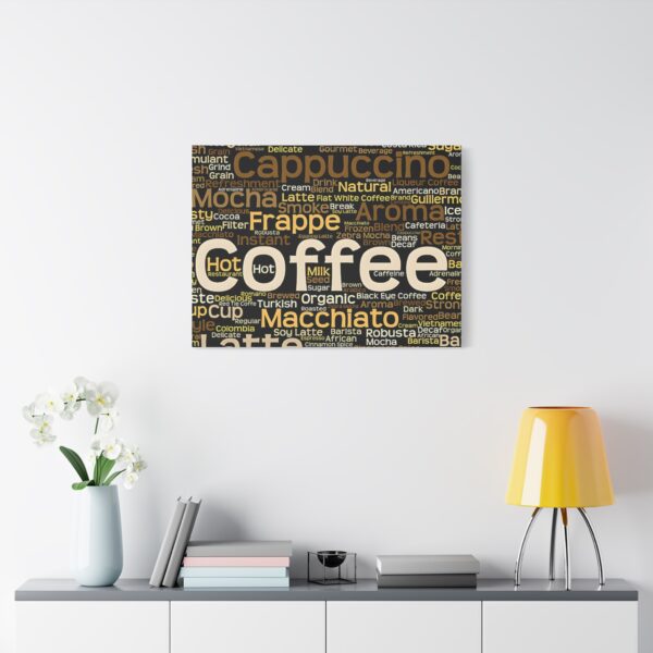 Coffee Lovers Wall Art, Coffee Decor, Matte Canvas Print, Kitchen Decor, Barista - Image 39