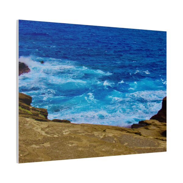 Stretched Canvas Wall Art, Ocean Wave Print, Nature Decor, Coastal Home Decor, Beach Themed Gift, Nautical Wall Art - Image 6