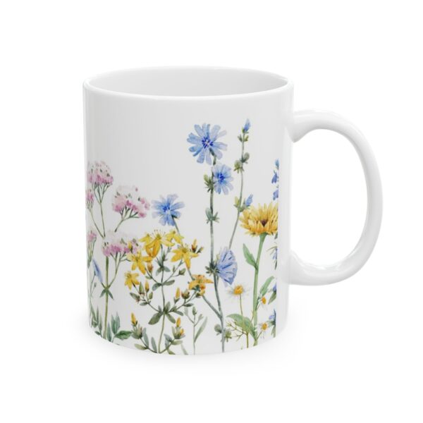 Floral Ceramic Mug, Coffee Cup, Tea Mug, Gift for Her - Image 4