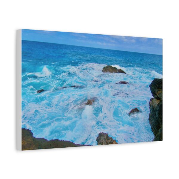 Ocean Wave Canvas Art Print, Nautical Decor, Beach House Wall Art, Coastal Home Decor, Gift for Ocean Lovers - Image 8