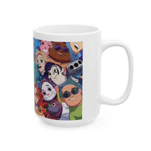 Cartoon Characters Ceramic Mug, Kids Coffee Cup, Funny Cartoon Coffee Mug, Cute - Image 8