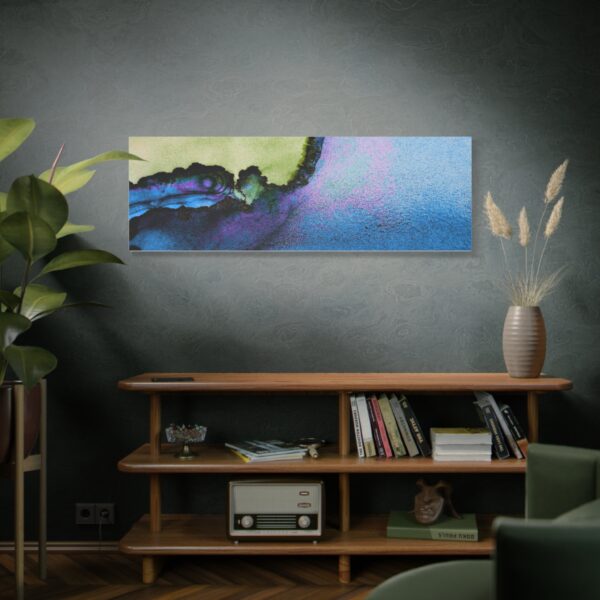Stretched Canvas Art Print, Colorful Abstract Wall Decor, Home Office Art, Modern Decor, Thoughtful Gift for Art Lovers - Image 5