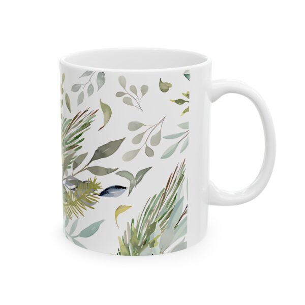 Botanical Ceramic Mug, Nature Lover Gift, Coffee Tea Cup - Image 4