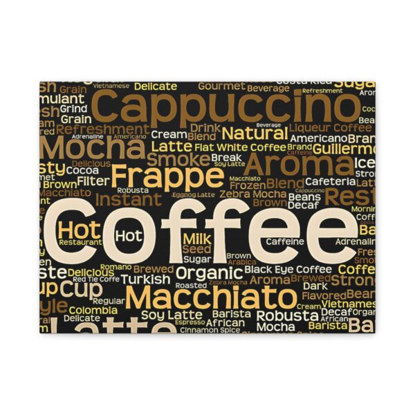 Coffee Lovers Wall Art, Coffee Decor, Matte Canvas Print, Kitchen Decor, Barista - Image 7