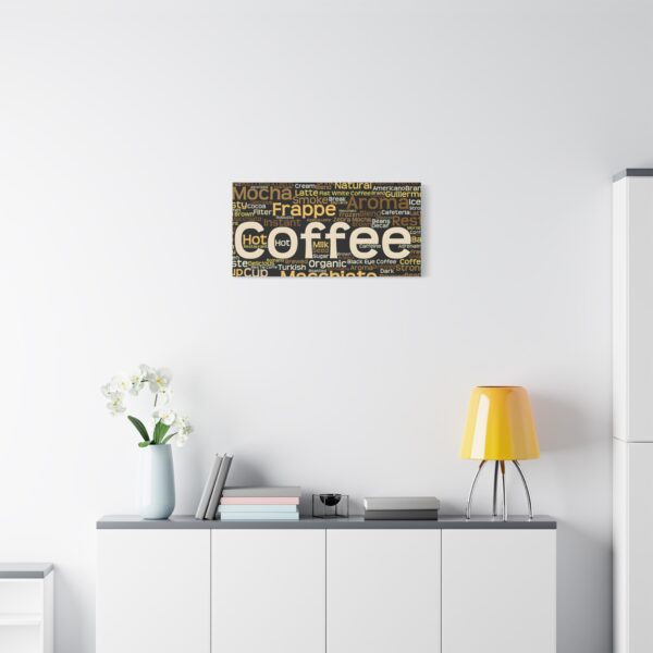Copy of Coffee Lovers Matte Canvas Wall Art, Coffee Decor, Kitchen Wall Art, Coffee Shop Decor, Gifts for Baristas, Home Cafe Decoration - Image 20