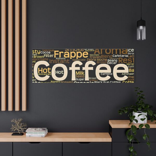 Coffee Lovers Canvas Wall Art, Coffee Decor, Kitchen Wall Art, Coffee Shop Decor - Image 16