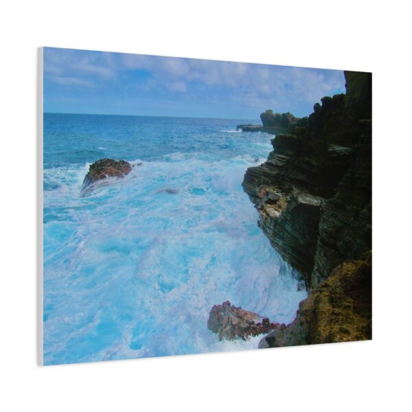 Ocean Waves Matte Canvas Art, Coastal Home Decor, Beach Wall Art, Seascape Print, Nautical Gift - Image 26
