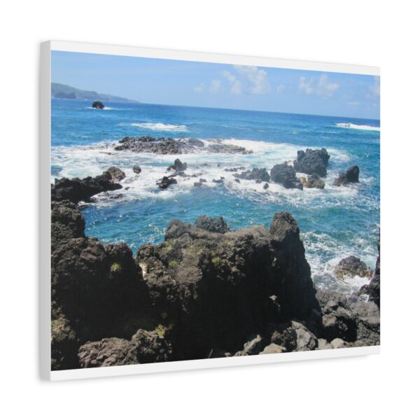 Coastal Canvas Wall Art, Ocean Decor, Beach House Wall Hanging, Nature Inspired Artwork, Coastal Living - Image 9