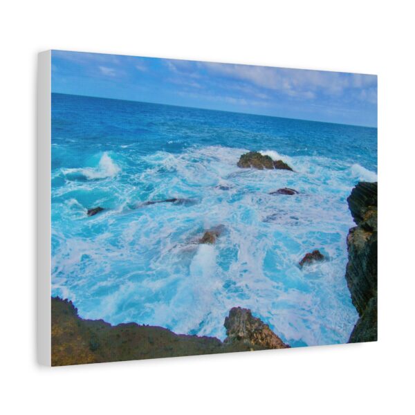 Ocean Wave Canvas Art Print, Nautical Decor, Beach House Wall Art, Coastal Home Decor, Gift for Ocean Lovers - Image 6