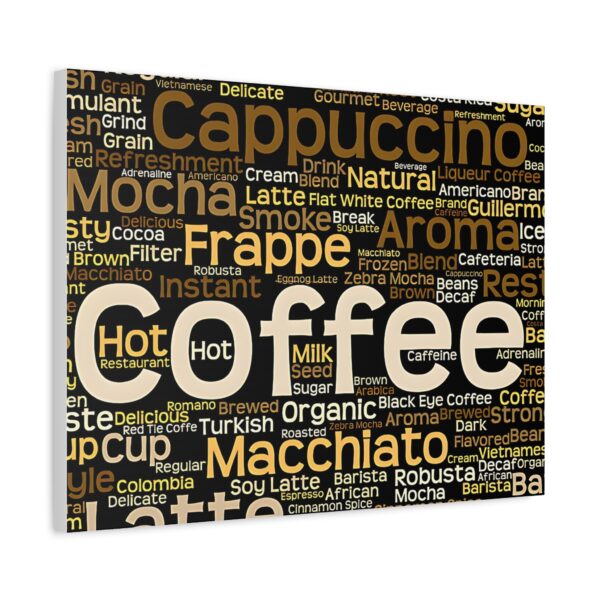 Copy of Coffee Lovers Matte Canvas Wall Art, Coffee Decor, Kitchen Wall Art, Coffee Shop Decor, Gifts for Baristas, Home Cafe Decoration - Image 15