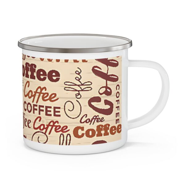 Enamel Camping Mug - Mug for Outdoor Adventures, Camping Accessory, Cabin Decor - Image 2
