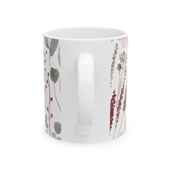 Floral Ceramic Mug, Colorful Flower Coffee Cup, Gift for Her, Tea Mug - Image 2