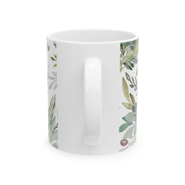 Botanical Ceramic Mug, Nature Lover Gift, Coffee Tea Cup - Image 2