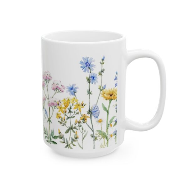Floral Ceramic Mug, Coffee Cup, Tea Mug, Gift for Her - Image 8