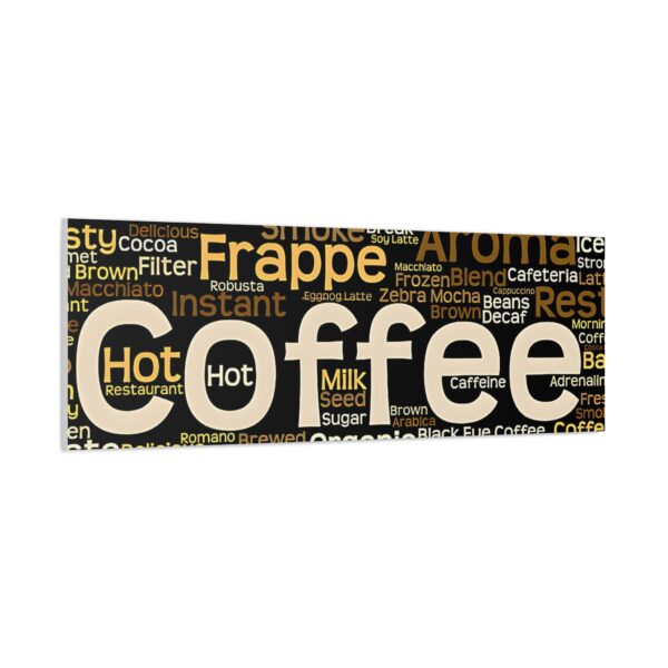 Copy of Coffee Lovers Matte Canvas Wall Art, Coffee Decor, Kitchen Wall Art, Coffee Shop Decor, Gifts for Baristas, Home Cafe Decoration - Image 43