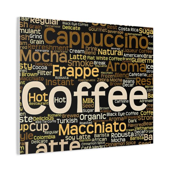 Coffee Lovers Wall Art, Coffee Decor, Matte Canvas Print, Kitchen Decor, Barista - Image 35