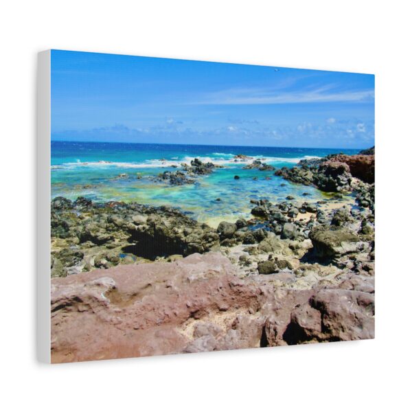 Coastal Serenity Canvas Wall Art, Ocean Landscape Decor, Beach Home Decor, Vacation Vibes, Gift for Beach Lovers - Image 3