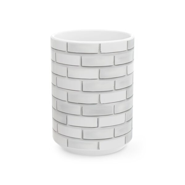 Chic Brick Texture Ceramic Mug | Perfect for Home, Coffee Lover - Image 5