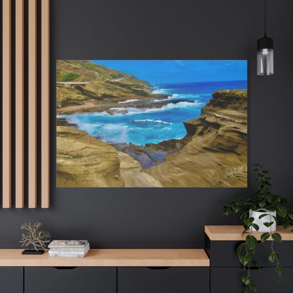 Coastal Landscape Canvas Print, Ocean Decor, Beach Wall Art, Home Decor, Coastal Vibes, Nature Photography - Image 3
