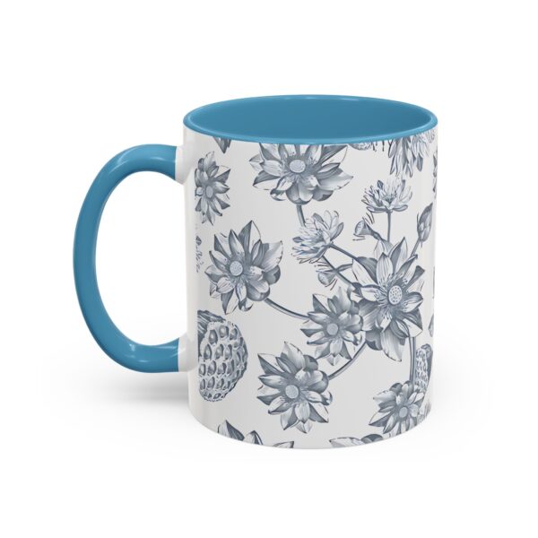 Floral Accent Coffee Mug - Elegant Cup for Home Decor, Gift for Garden Lovers - Image 11